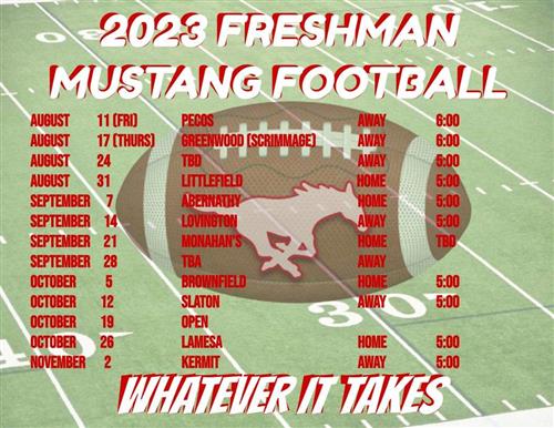 Freshman Football 2023